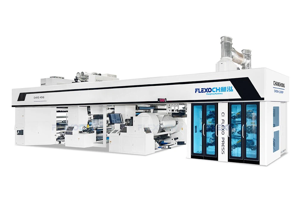 Gearless Flexographic Printing Press Gearless Flexographic Printing Press