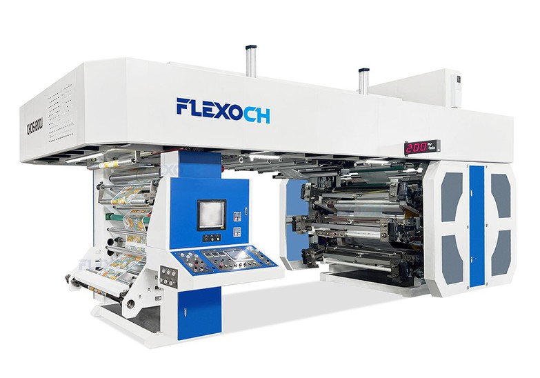 Flexographic Printing Machine Flexographic Printing Machine