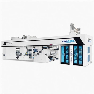 گیئر لیس فلیکسو پرنٹنگ مشین